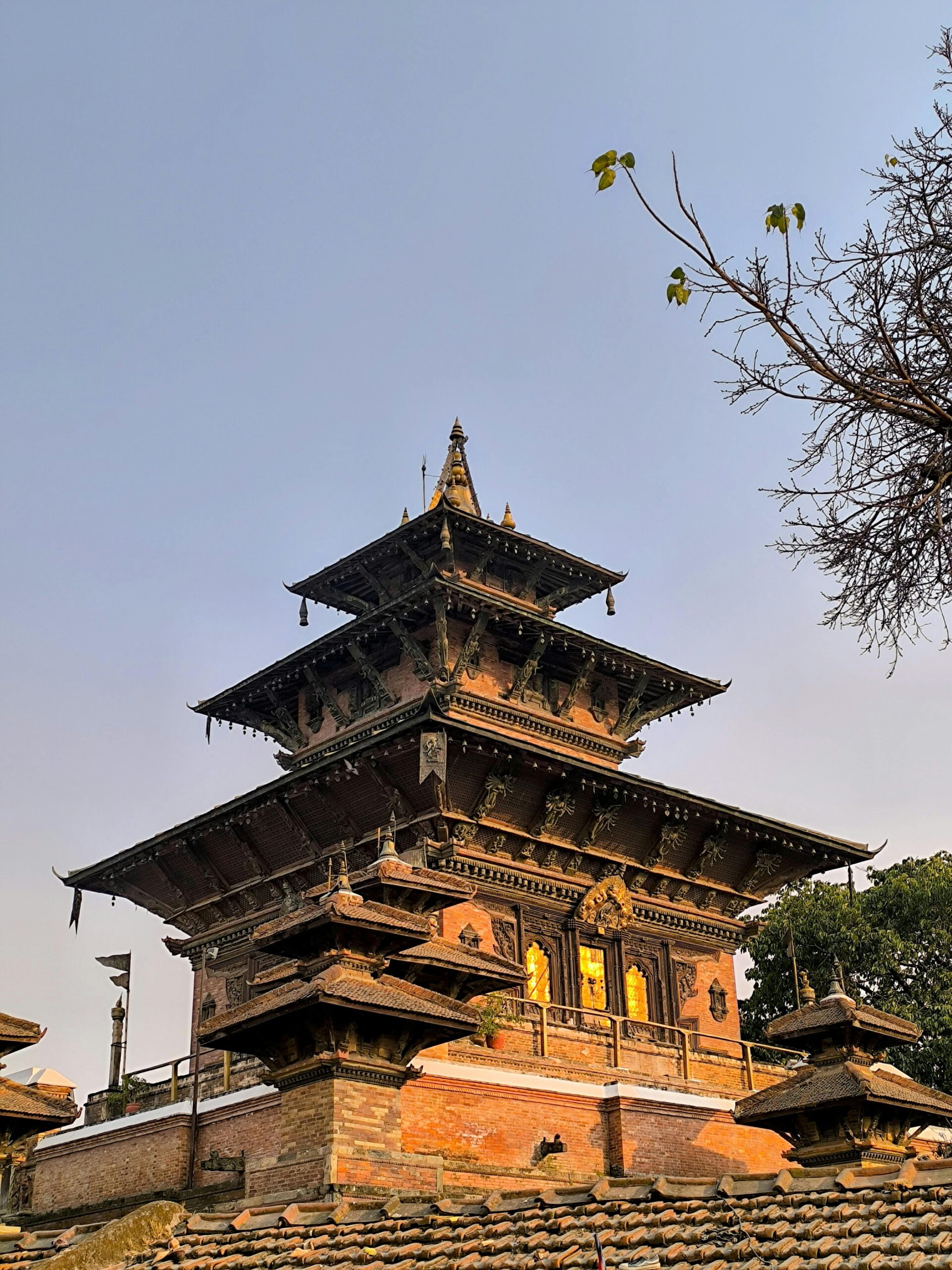 Discover the architectural beauty of the Taleju Temple in Kathmandu Durbar Square.